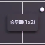 승무패(1x2) 베팅